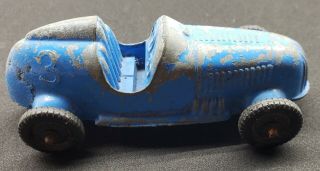 Vintage Tootsietoy Race Car 3 Made In Usa