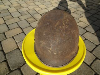 Ww2 U.  S.  M1 Front Seam Swivel Bale Helmet Relic