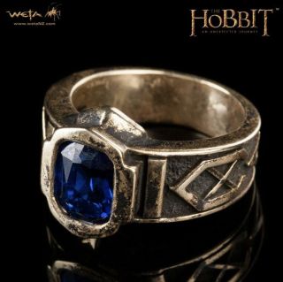 The Ring Of Thror - The Hobbit/lotr - Built By Weta Workshop - Bronze Ring