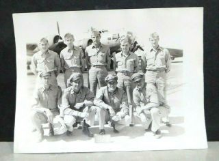 1945 Wwii Army Air Force 328th Crew Alexandria La Bombers