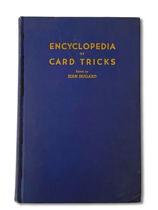 Encyclopedia Of Card Tricks By Jean Hugard (1940) / Vintage Magic Book
