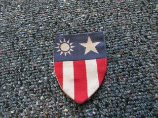 Wwii Us Army Cbi In - Country Made Printed Patch