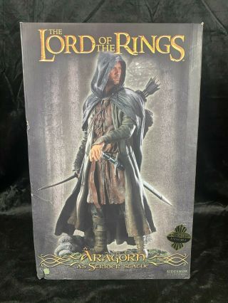 Sideshow Weta Lord Of The Rings " Aragorn As Strider " Statue Figure Exclusive