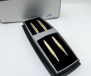 Cross 12k Gold Filled Classic Century Ballpoint Pen & Mechanical Pencil