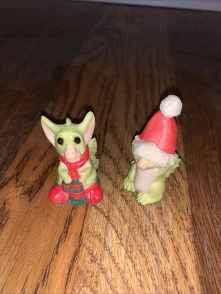 Whimsical World Of Pocket Dragons Set Of Two Real Musgrave Christmas