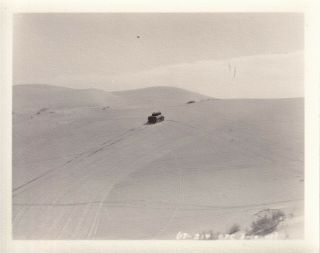 WWII Photo M5 STUART TANK in DESERT at Camp Seeley 1943 California 34 2
