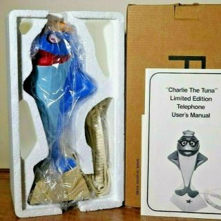 Vintage Phone Charlie The Tuna Advertising Star - Kist Foods Limited Edition 1987