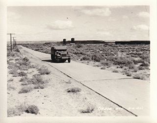 Wwii Photo M3 Halftrack In Desert At Camp Seeley 1943 California 33
