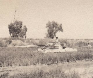 Wwii Photo M18 Hellcat Tank Destroyer In Desert 1943 Camp Seeley Ca 29