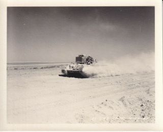 WWII Photo T23 PROTOTYPE TANK in DESERT Camp Seeley 1943 California 32 2