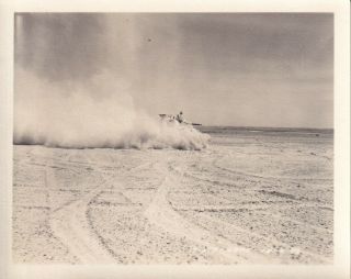 WWII Photo M4 SHERMAN TANK in DESERT Camp Seeley 1943 California 41 2
