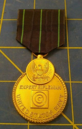 Us Navy Expert Rifleman Medal