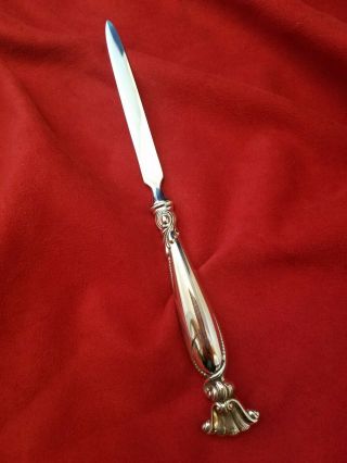 Romance Of The Sea Wallace Sterling Silver Handle Letter Opener Custom Made