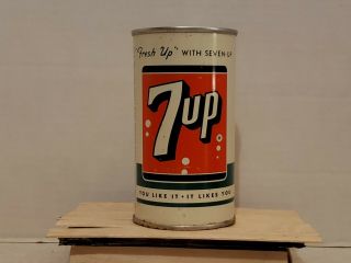 7 Up Soda Can Flat Top Soda Can