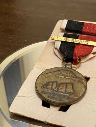 1945 Ww Ii U.  S.  Army Of Occupation Medal Germany
