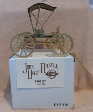 Rare Gold - Tone 1990 Vintage John Deere Reliance Buggy - Phoenix Expo 1990