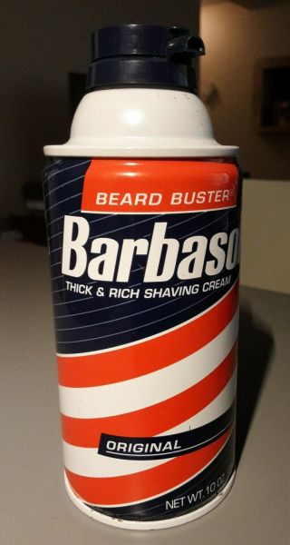 Vintage Authentic Barbasol Shaving Cream Can Not Cryocan For Jurassic Park Prop