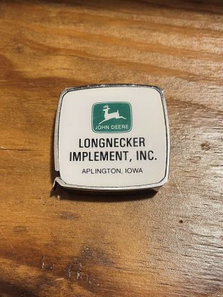 John Deere Longnecker Implement,  Inc.  Arlington,  Iowa Barlow Tape Measure