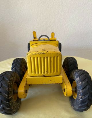 1950s Vintage Nylint Toys Road Grader Pressed - Steel Toy Construction Vehicle