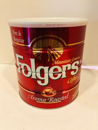 Folgers Mountain Grown Coffee Aroma Roasted Can