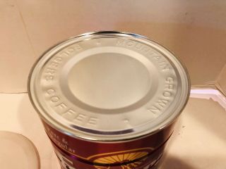 Folgers Mountain Grown coffee Aroma Roasted can 3