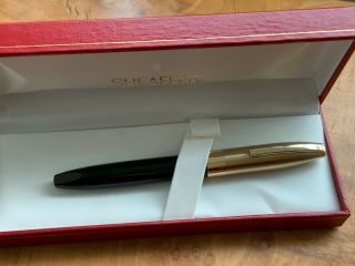 Sheaffer Legacy 1 Black Laque - Gold Cap Fountain Pen Boxed