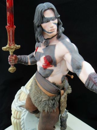 Sideshow Conan The Barbarian Ex Statue Arnold