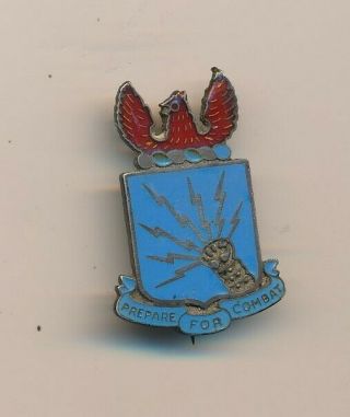 Wwii Us Army Air Force Training Center Sterling Dui Crest Prepare For Combat Pin