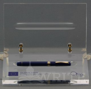 Fountain Pen Omas Limited Edition Europa 0844/3500 Nib M