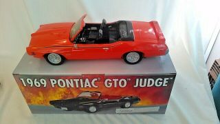 Jim Beam Club Iajbbsc Orange 1969 Pontiac Gto Judge Convertible Ltd 157/400