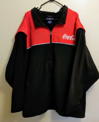 Coca Cola Workers Jacket / Vest Full Zip 1990’s Vintage Sportsmaster 3xl Mens