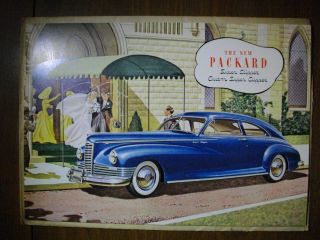 1947 Packard Clipper Sales Brochure Dealership In Envelope
