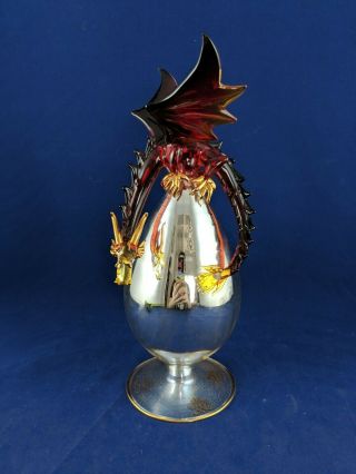 Glass Dragon Figure