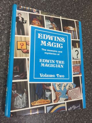 (v) Rare Vintage Magic Trick Book Edwin’s Magic Vol 2 By Edwin