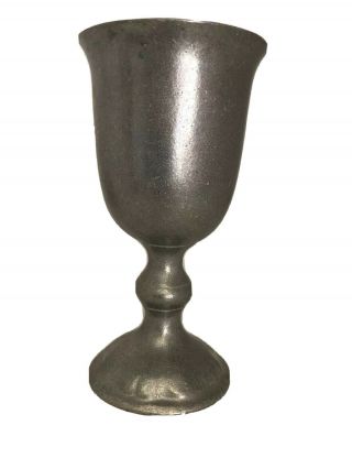 Heavy Metal Chalice Wine Goblet Cup Renaissance 8oz Drinking Vessel