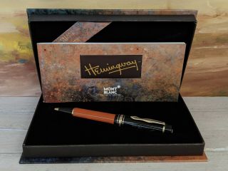 Montblanc Meisterstuck Hemingway Writers Limited Edition Ballpoint Pen,  Nos