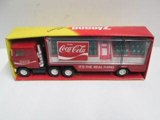 Vintage Buddy L Mack Coca - Cola " Its The Real Thing " Tractor Trailer
