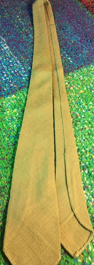 Ww2 Us Army Military Uniform Dress Khaki Neck Tie Wwii - Thin,  Skinny Variety Ln