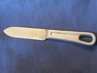 Ww2 1945 Us Military Army Marines Mess Kit Knife - Made By L.  F.  & C.  1945