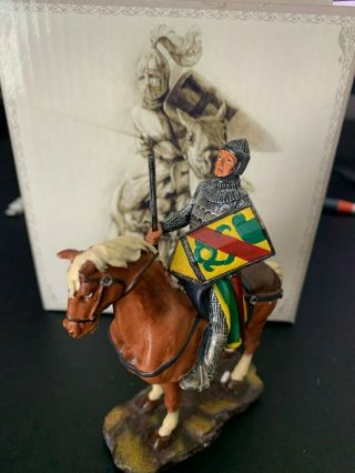 Vintage Myths & Legends Historical Knights Hand Painted Pewter Knight