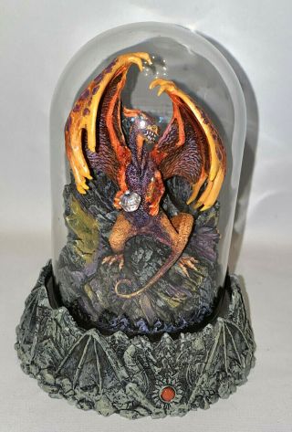 Franklin Michael Whelan Dragonstorm Hand - Painted Limited Edition Figurine