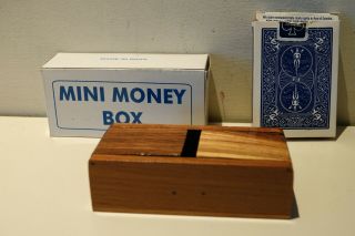 Mini Money Box (sliding Die Box With Coin)