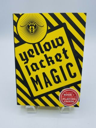 Yellow Jacket Magic - 96 Page Book,  Details For 15 Tricks,  Two Decks Of Cards