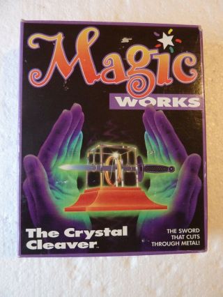 Rare Magic Works: " The Crystal Cleaver " (milton Bradley/tenyo)