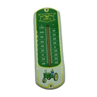 Vintage John Deere Outdoor Thermometer Moline Illinois
