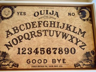 1972 Parker Brothers William Fuld Ouija Board Mystifying Oracle Game W/ Box