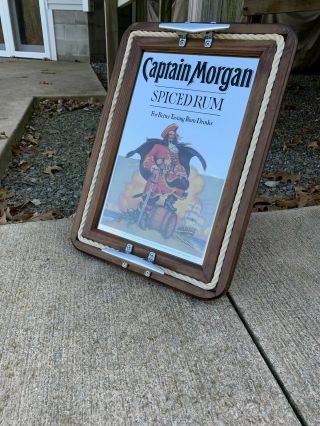 Captain Morgan Mirror No Scratches 15x22