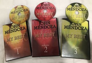 John Mendoza My Best 3 Dvd L & L Magic Set