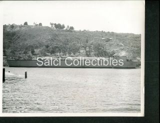 Wwii Us Navy Repair Ship Photograph Uss Ard - 20 White Sands Photo 8x10