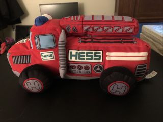 My First Hess 2020 Fire Truck Plush W/lights And Sound - - No Box